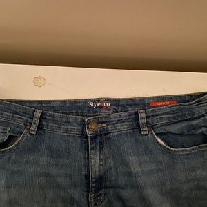 Style and Co Curvy Fit Jeans
